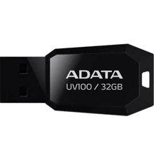 USB-флешка ADATA 32GB UV100 USB 2.0 Black (AUV100-32G-RBK): Стандарт USB USB 2.0
