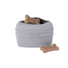 Контейнер Dexas для лакомств Pooch Pouch с клипсой на пояс Светло-серый (PW600429): Производитель Dexas