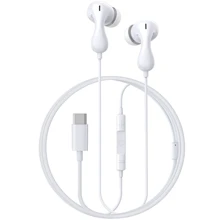 Навушники Baseus Encok CZ20 USB-C White (A00171400213-00): Тип конструкції вакуумные
