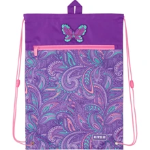 Сумка для взуття Kite з кишенею 601M Flowery k20-601m-23: Стать для дівчаток