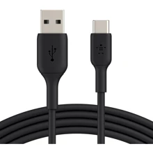 Кабель Belkin Cable USB to USB-C PVC 2m Black (CAB001BT2MBK): Тип USB Cable - USB-C