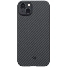 Чохол для iPhone Pitaka MagEZ Case 3 Twill 1500D Black/Grey (KI1401) для iPhone 14: Колір черный