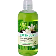 Fresh Juice Sexy Mix Lemongrass & Vanilla Гель для душа 500 ml: Назначение Очищение