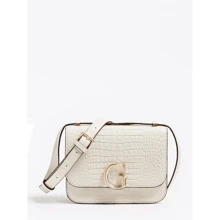 Женская сумка кросс боди Guess Corily Convertible Xbody Flap молочная (HWCS7991780-STO): Пол Женский