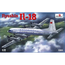 Модель Amodel Транспортний літак середньої дальності Іл-18 (AMO72011): Виробник AMODEL