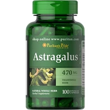 Puritan's pride Astragalus 470 mg Экстракт Астрагала 100 капсул: Форма выпуска Капсулы