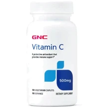 GNC Vitamin C 500 mg, 100 Vegetarian Caplets: Тип Витамин C