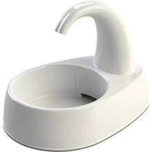 Поилка-фонтан для котов Trixie Curved Stream 2.5 л 25x24.5x35 см белая (24444): Тип Поилки