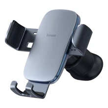 Тримач Baseus Car Holder Air Vent Metal Age 2 Gravity Dark Gray (SUJS000013): Виробник Baseus
