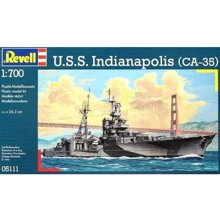 Модель Revell Крейсер U.S.S. Indianapolis (CA-35) 1:700 (5111): Производитель Revell