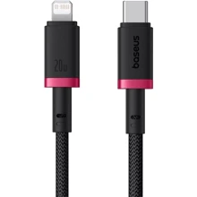 Кабель Baseus Cable USB-C to Lightning Dura Series 20W 1m Black/Red (P10377800U01-01): Тип USB-C - Lightning