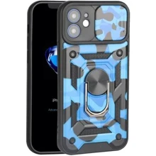 Аксессуар для смартфона Mobile Case Camshield Serge Ring Camo Blue/Army Blue for Xiaomi Redmi Note 10 Pro / 10 Pro Max: Совместимость Xiaomi Redmi Note 10 Pro / 10 Pro Max