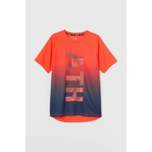 Спортивная футболка H&M 911-609185 146-152 см оранжевая: Тип Футболки