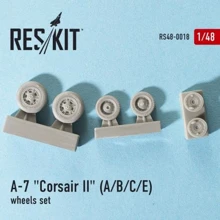 Смоляні колеса RESKIT для літака A-7 (A/B/C) Corsar II RS48-0018: Виробник RESKIT