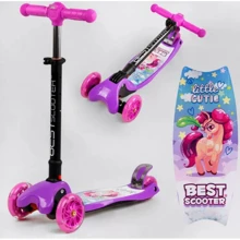 Детский трехколесный самокат Best Scooter Maxi L-2582 Пони: Количество колес 3