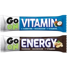 Протеиновые батончики Go On Nutrition Vitamin Bar Bounty + Energy Bar 2х50 g: Пол Унисекс