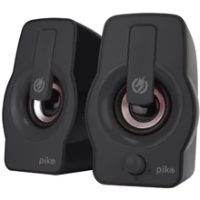 Акустическая система Piko GS-206 Black: Формат акустики 2.0