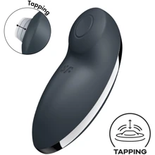 Вібростимулятор-пульсатор Satisfyer Tap & Climax 2 Grey: Для кого Для жінок