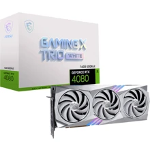 Видеокарта MSI GeForce RTX 4080 16GB GAMING X TRIO WHITE: Объем памяти, Гб 16