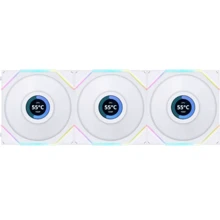 Кулер Lian Li Uni Fan TL LCD Reverse 120 3 in 1 White (G99.12RTLLCD3W.00): Уровень шума, dB 31