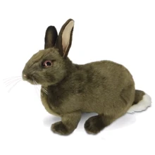 Мягкая игрушка Hansa Заяц (коричневый), 35 см: Тип дикие животные