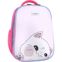 Детский рюкзак Bagland Turtle 1353 ярко-малиновый (0013466): Пол Детский