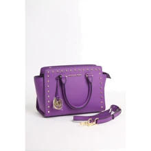 Женская сумка тоут Michael Kors фиолетовая (2000001674017): Пол Женский