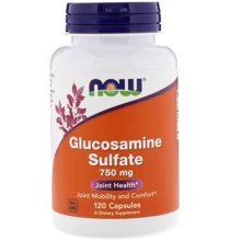 Now Foods Glucosamine Sulfate 750 mg 120 капсул: Тип Глюкозамин