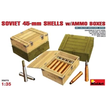Сборная модель MiniArt Советские 45-мм снаряды с ящиками (MA35073): Производитель MiniArt