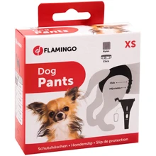 Трусы для собак Flamingo Dog Pants Jolly гигиенические с комплектом прокладок 18х23 см размер 0: undefined undefined