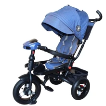 Велосипед трехколесный Mini Trike Синий джинс (T400-17): Тип 3х колесный велосипед
