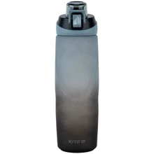 Пляшечка Kite для води 760 мл сіро-чорна (K24-1200-1): Тип Бутылка