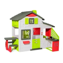 Будинок для друзів Smoby Toys з літньою кухнею дверним дзвінком та столиком (810202): Виробник Smoby