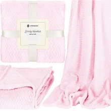 Плед Springos Extra Soft 130x180 см розовый (HA7128): Производитель Springos
