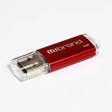 USB-флешка Mibrand 16GB Cougar Red USB 2.0 (MI2.0/CU16P1R): Стандарт USB USB 2.0
