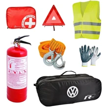 Набор автомобилиста Poputchik Volkswagen R-Line легковой черный 01-133-Л: undefined undefined