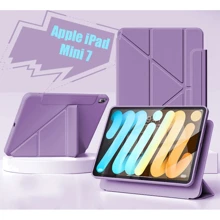 Аксессуар для iPad BeCover Ultra Slim Origami Flex with Pencil mount Purple for iPad Mini 7 2024 (712970): Цвет фиолетовый
