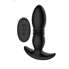 Анальная пробка с вибрацией и толчками Chisa Beast in Black Pinpoint Probe: Для кого Унисекс