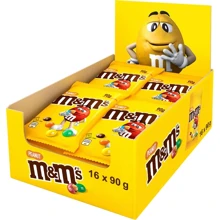 Упаковка драже M&M's з арахісом та молочним шоколадом 16x90 г (УП5000159541220): Вага, г 1440