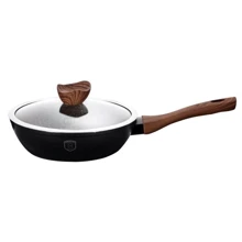 Сковорода Berlinger Haus Ebony Rosewood Line 24 см (BH 1718): Тип сковороды Глубокая