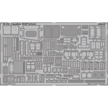Фототравление Eduard 1/35 Канадский AVGP Grizzly (рекомендовано для Trumpeter) EDU-36232: Производитель Eduard