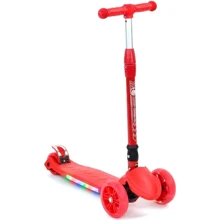 Самокат Best Scooter А24733/881-3 L Красный: Количество колес 3