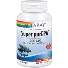 Solaray Super purEPA, 1200 mg, 90 Softgels (SOR-00820): Тип Омега 3