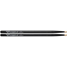 Барабанные палочки VATER Eternal Black Los Angeles 5A: Наконечник Деревянный