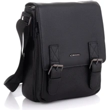 Мужская сумка через плечо Giorgio Ferretti черная (SHIGF1820-black): Пол Мужской