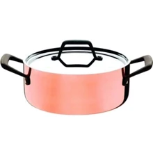 Кастрюля Кастрюля Tramontina Trix Cobre 62943/243 (24 cм, 3.8 л): Тип Традиционная