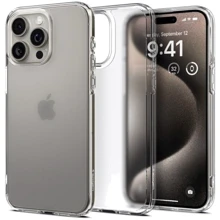 Чехол для iPhone Spigen Ultra Hybrid Crystal Clear (ACS06565) for iPhone 15 Pro Max: Цвет прозрачный
