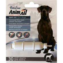 Капли AnimAll VetLine от блох и клещей spot-on для собак 40-60 кг 10 мл (4820150203849): Тип Капли