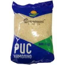 Рис Домашні продукти Камолино 800 г (4820186122817): Вид Рис