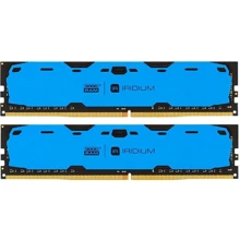 Goodram 16 GB (2x8GB) DDR4 2400 MHz Iridium Blue (IR-B2400D464L15S/16GDC): Производитель GOODRAM